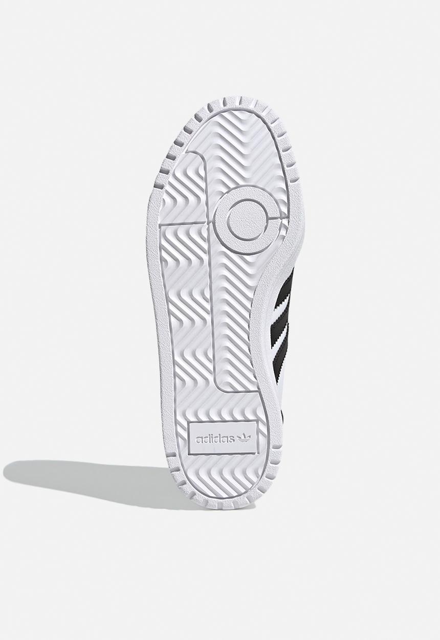 adidas Originals - Team court j - ftwr white/core black/ftwr white