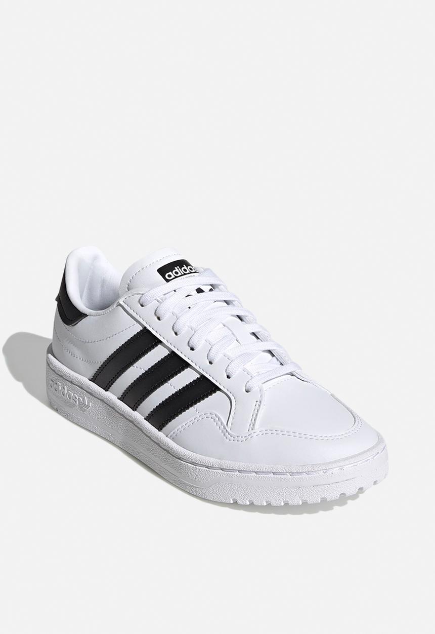 adidas Originals - Team court j - ftwr white/core black/ftwr white