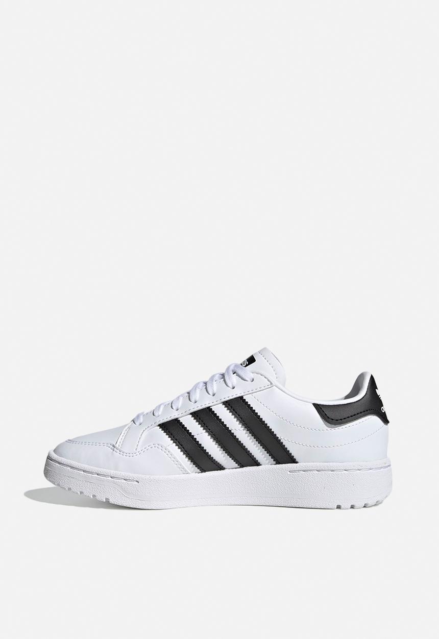 adidas Originals - Team court j - ftwr white/core black/ftwr white