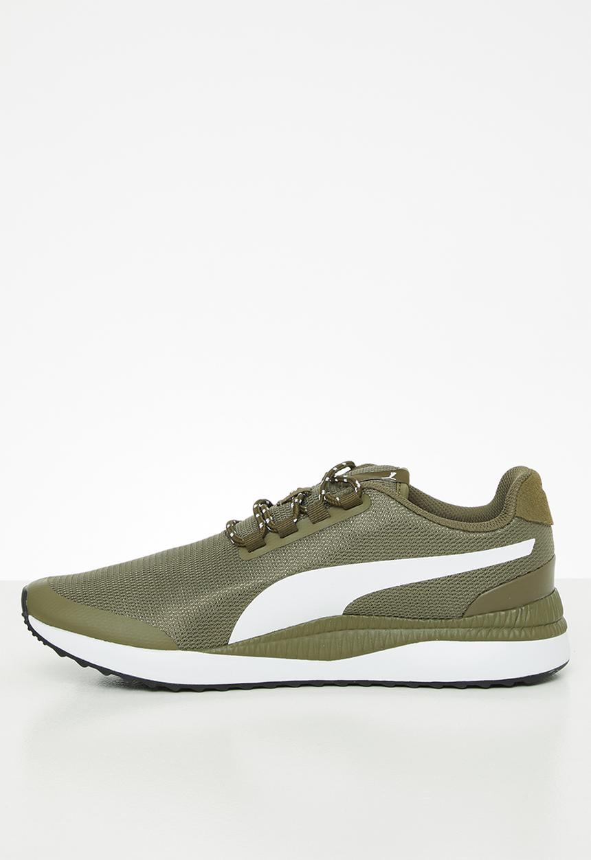 PUMA - Pacer next fs - burnt olive-puma white