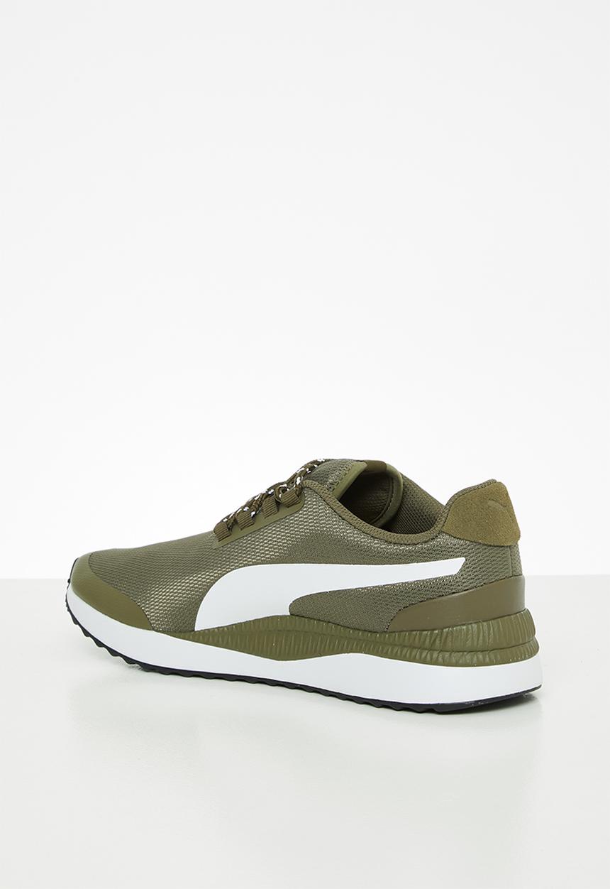 PUMA - Pacer next fs - burnt olive-puma white