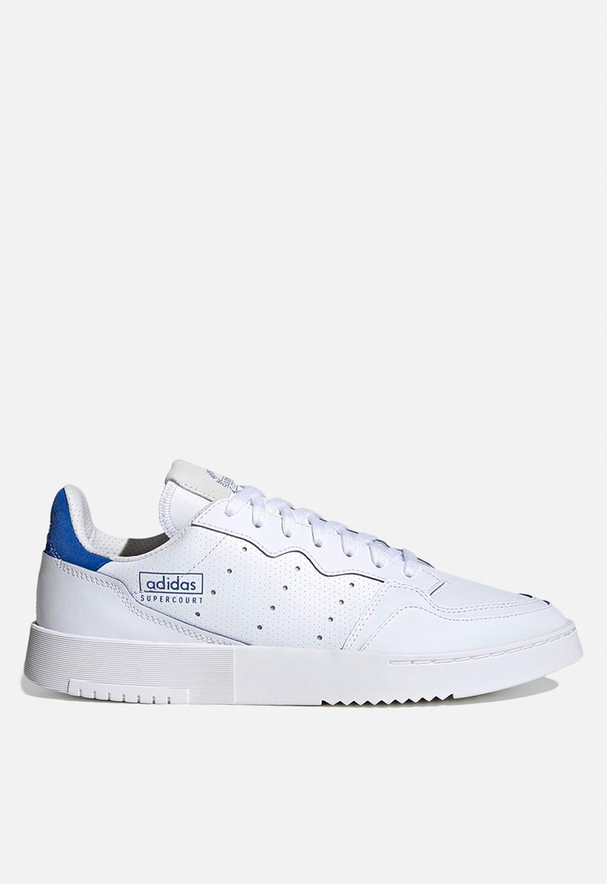 adidas Originals - Supercourt - ftwr white/ftwr white/blue