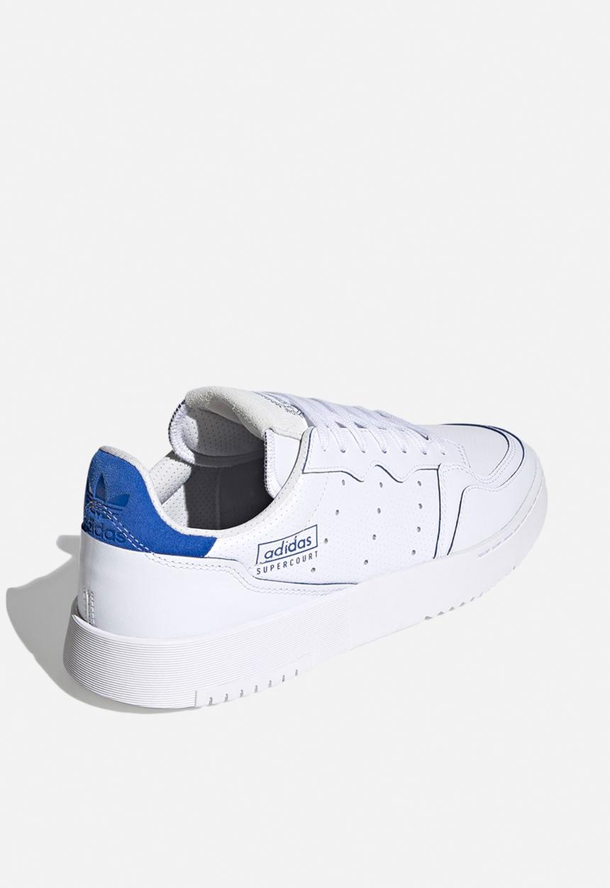 adidas Originals - Supercourt - ftwr white/ftwr white/blue