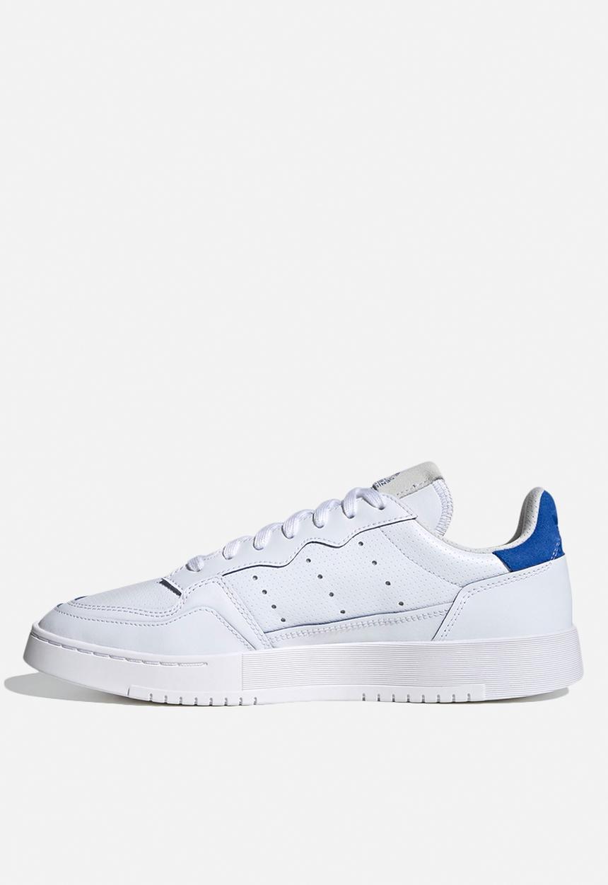 adidas Originals - Supercourt - ftwr white/ftwr white/blue