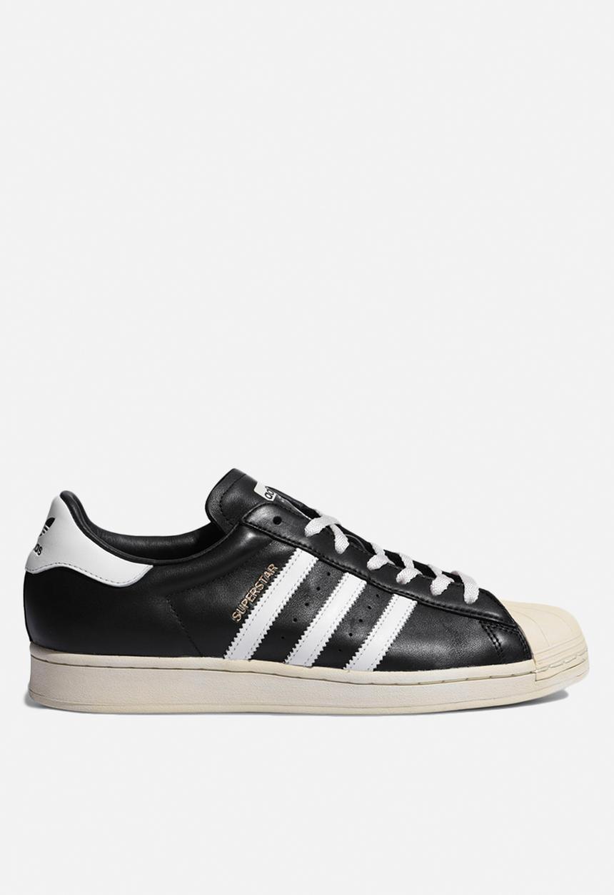 adidas Originals - Superstar Premium Leather - core black / crystal white
