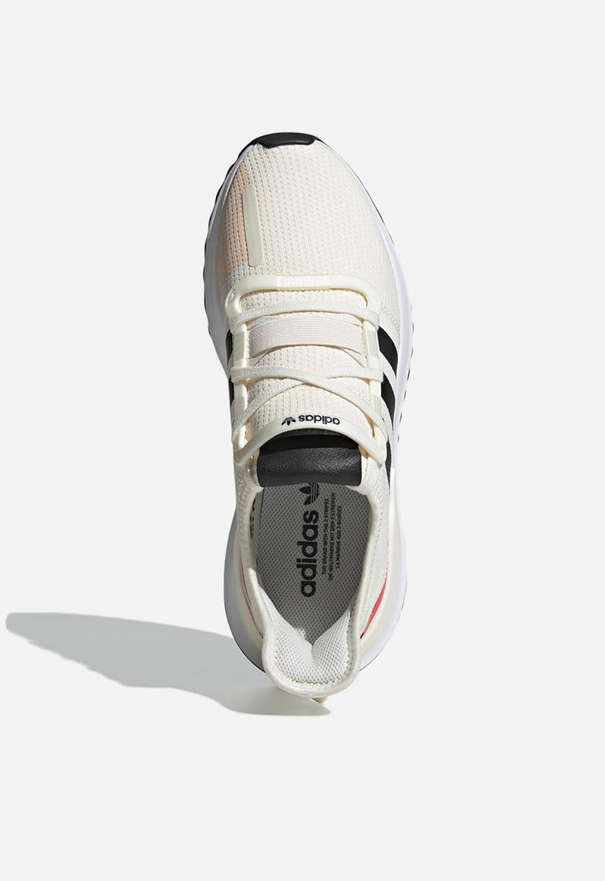 adidas Originals - U_path run - off white/core black/shock red