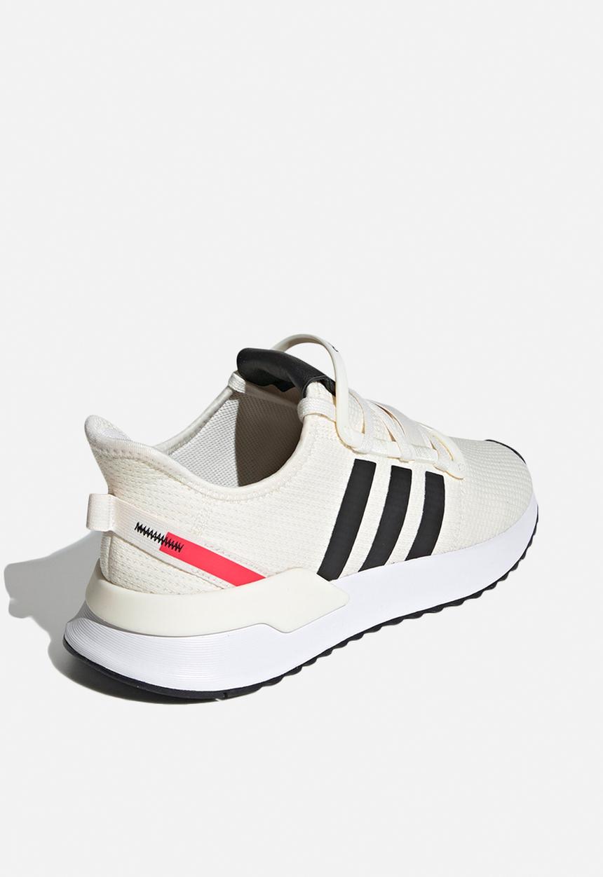 adidas Originals - U_path run - off white/core black/shock red