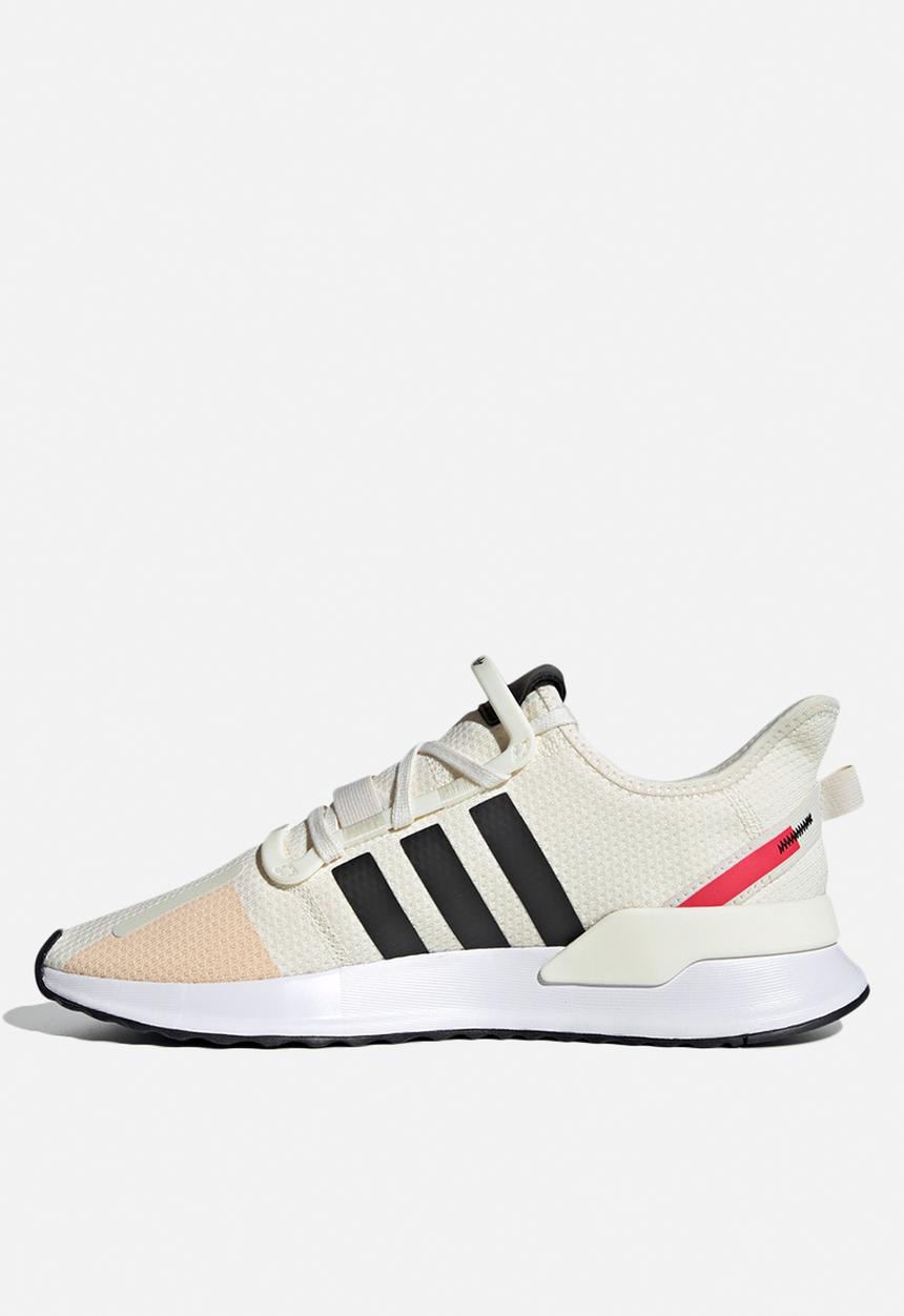 adidas Originals - U_path run - off white/core black/shock red