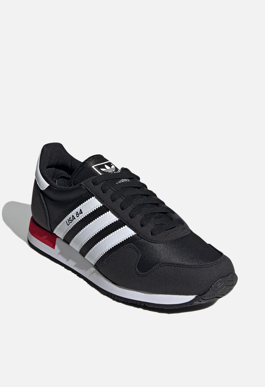 adidas Originals - USA 84 - core black / ftwr white / collegiate burgundy