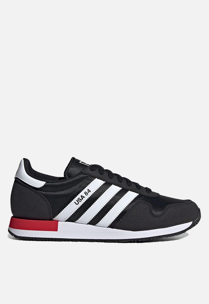 adidas Originals - USA 84 - core black / ftwr white / collegiate burgundy