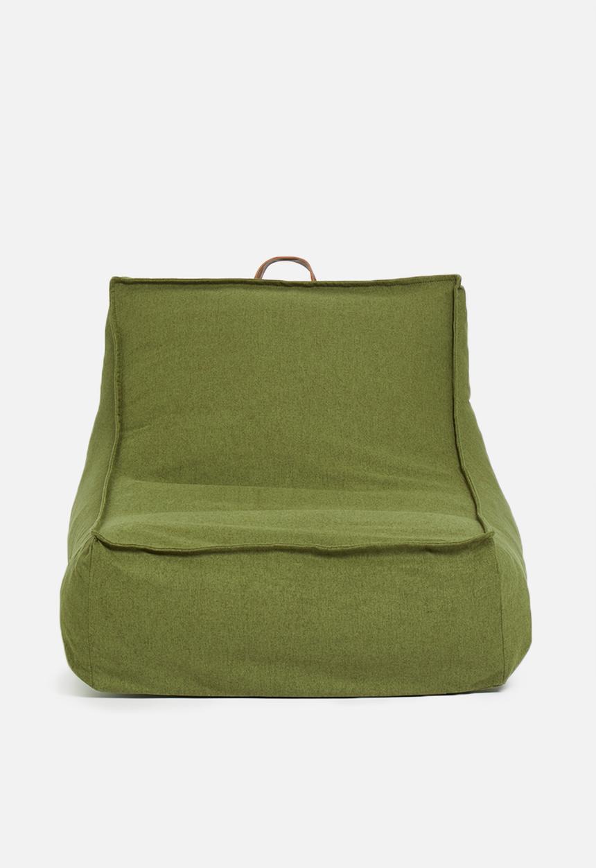 Sixth Floor - Bean bag chair - olive