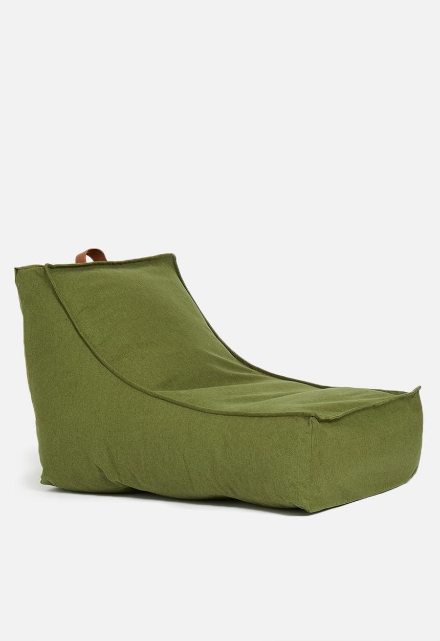 Sixth Floor - Bean bag chair - olive