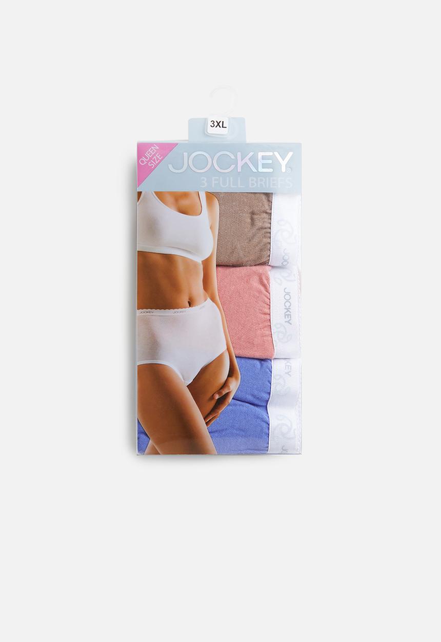 Jockey - 3 Pack full brief's - plus - multi