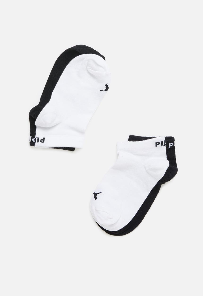 PUMA - Unisex 2 pack secret socks - black
