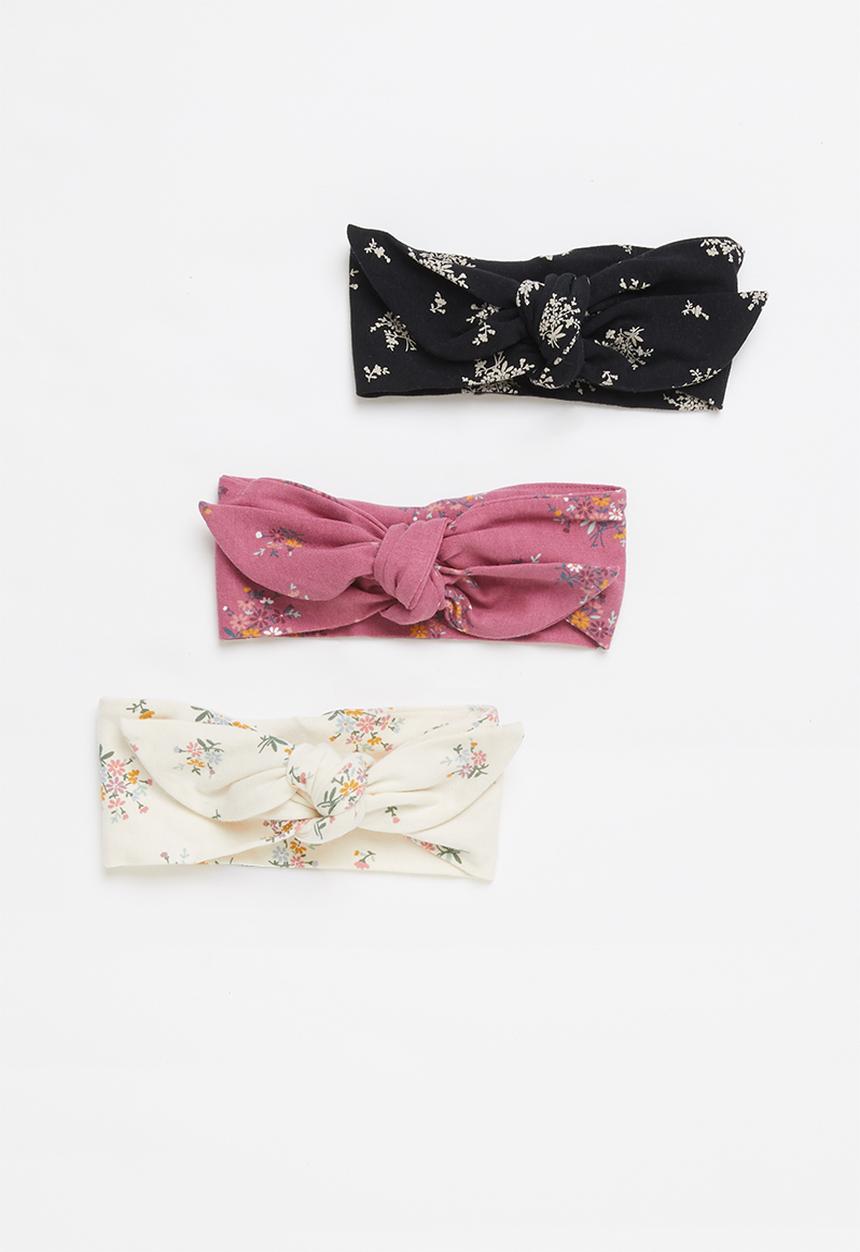Cotton On - 3 Pack tie headband - multi