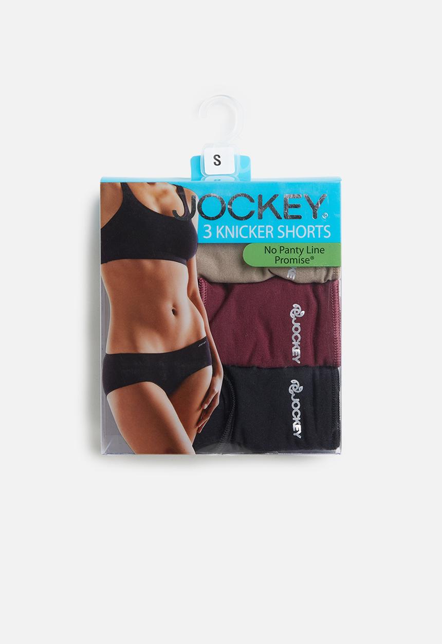 Jockey - 3 Pack no panty line full brief - multi