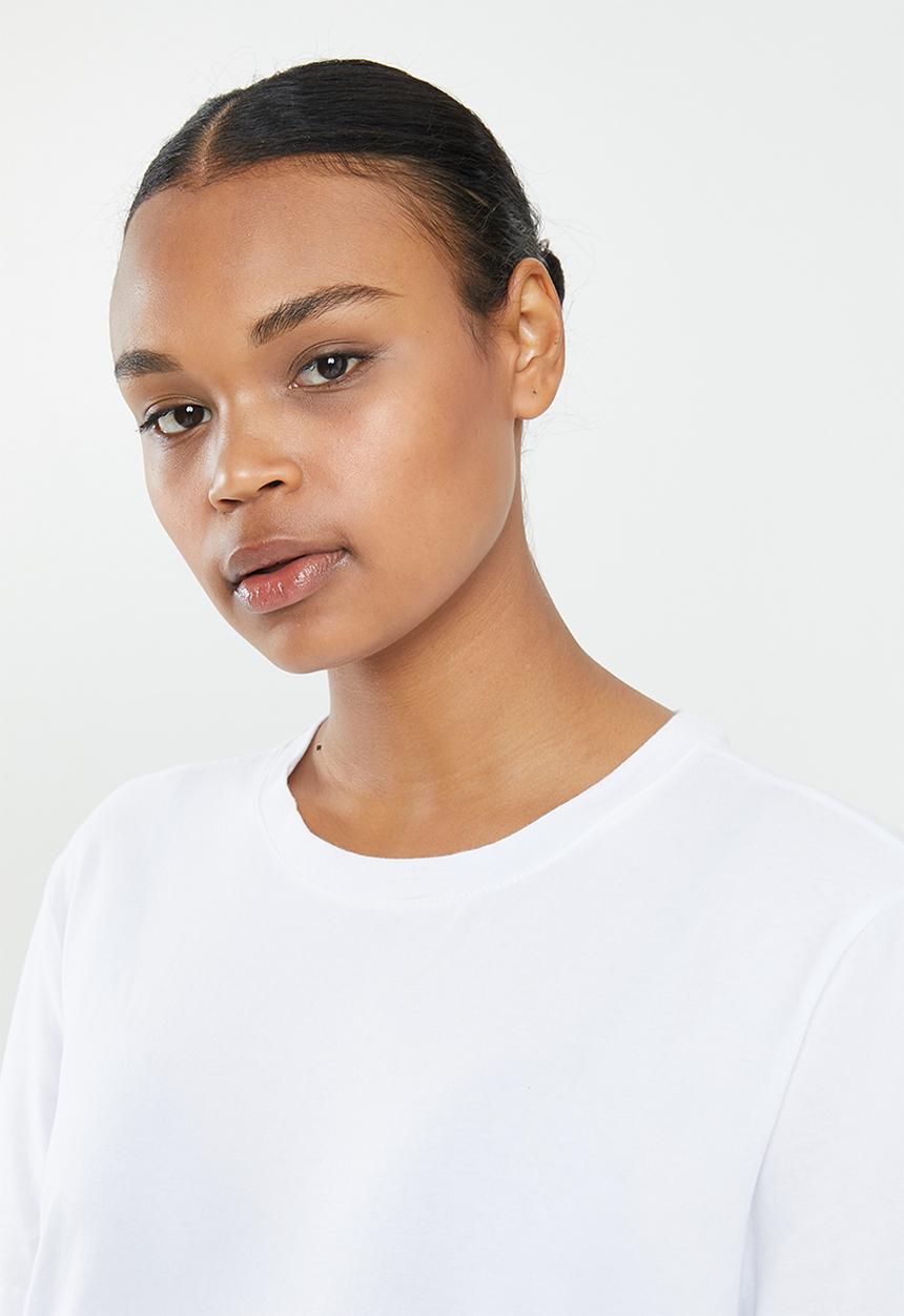 adidas Performance - W stack T-dress - white