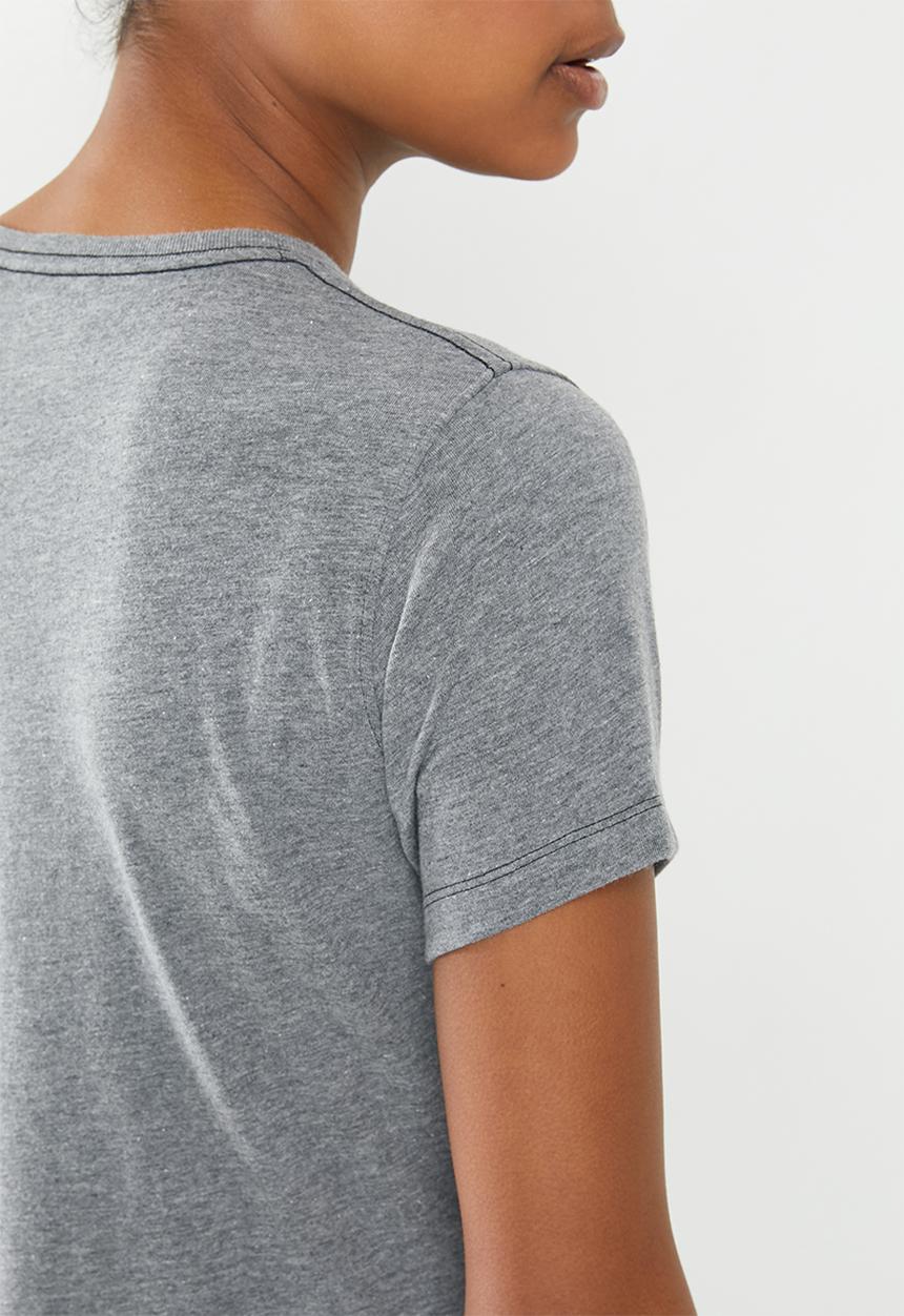 New Balance  - Blocked graphic tee - grey