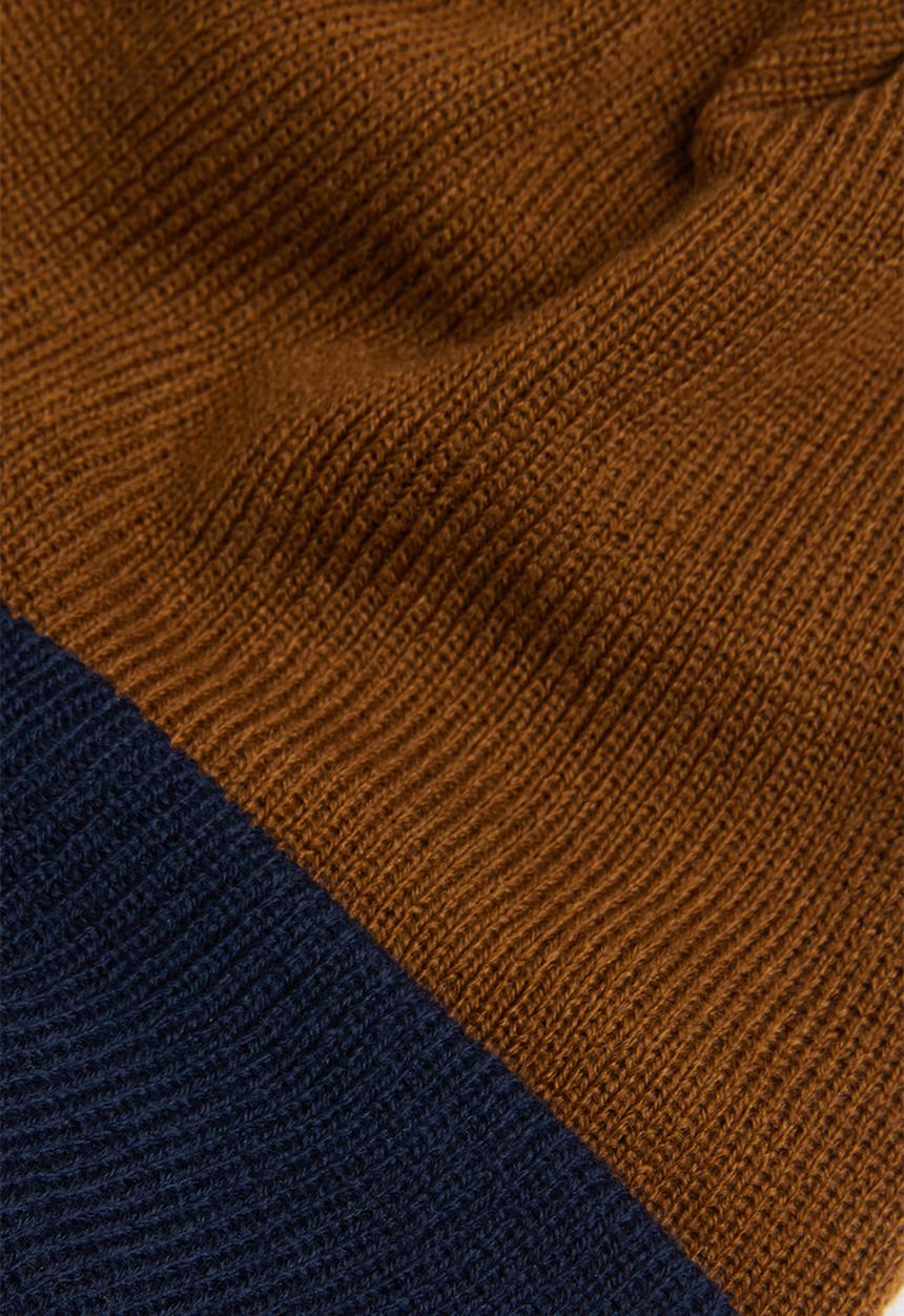 ALDO - Cadalewi beanie - navy & brown 