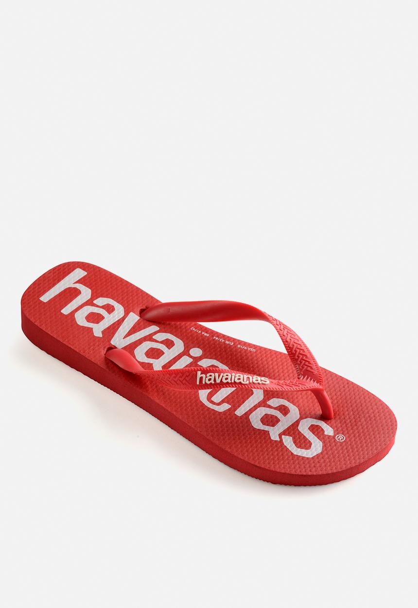 Havaianas - Top logo mania - ruby red