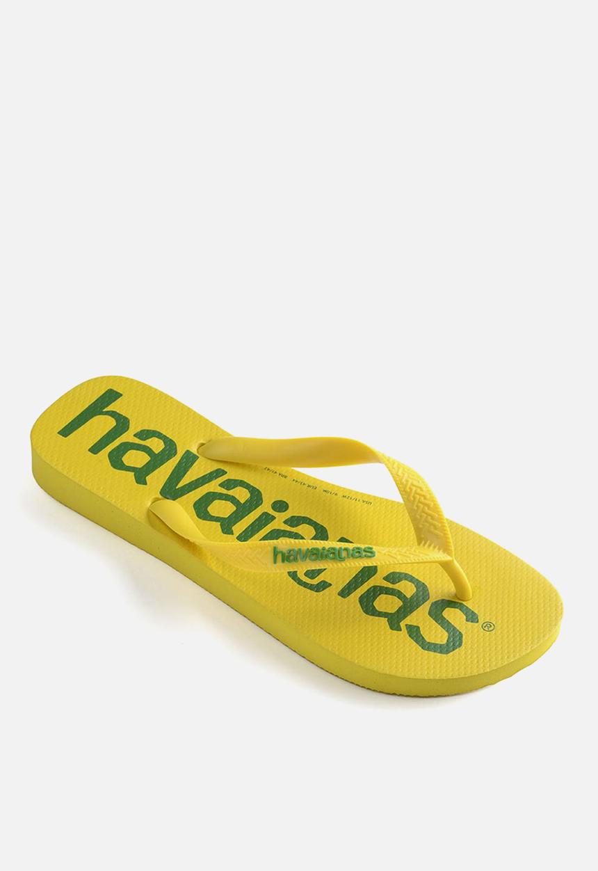 Havaianas - Top logo mania - citrus yellow