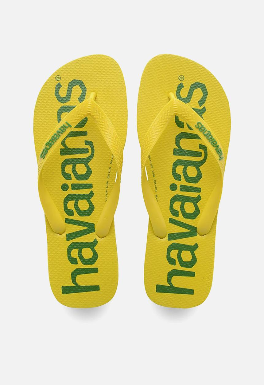 Havaianas - Top logo mania - citrus yellow