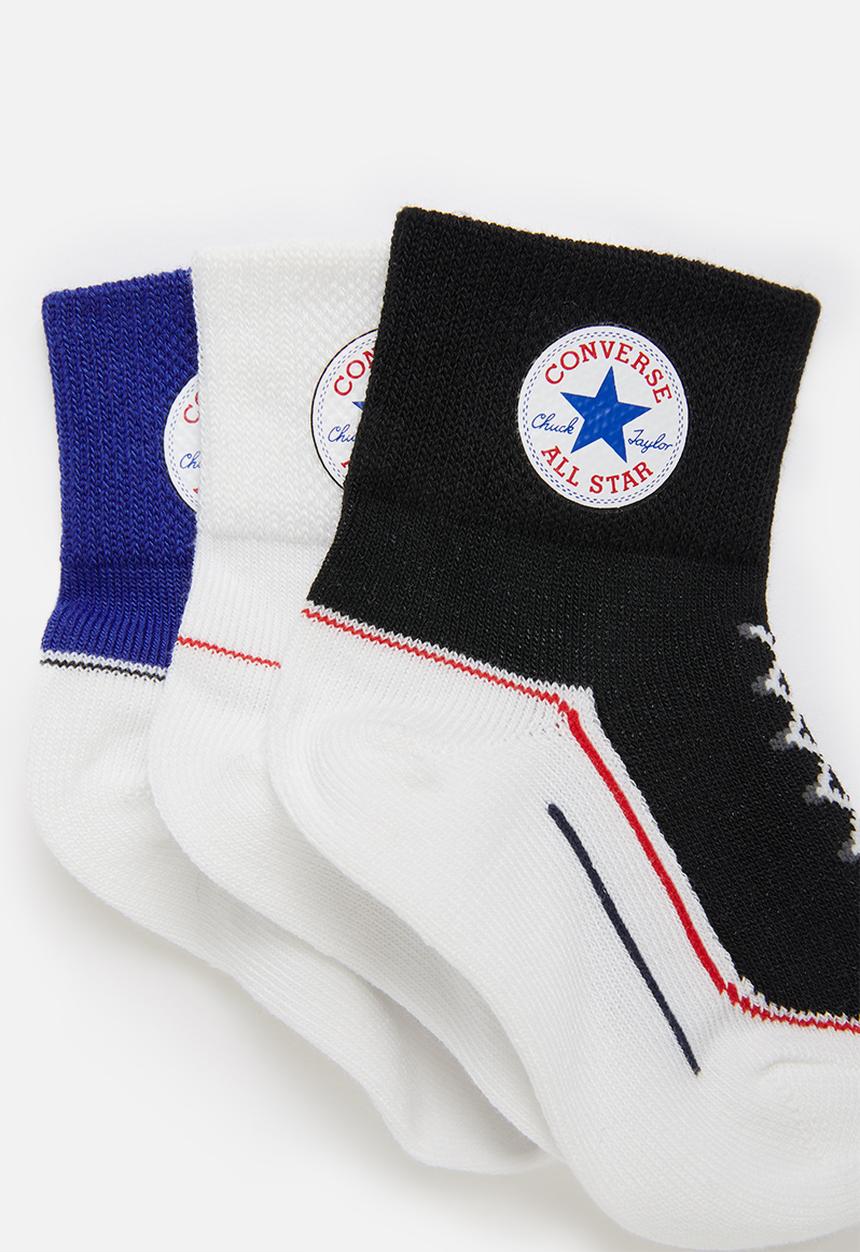 Converse - Converse infant striated quater 3pack - multi