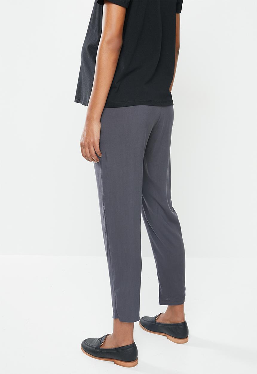 edit Maternity - Maternity relaxed tummy band trouser - pale indigo