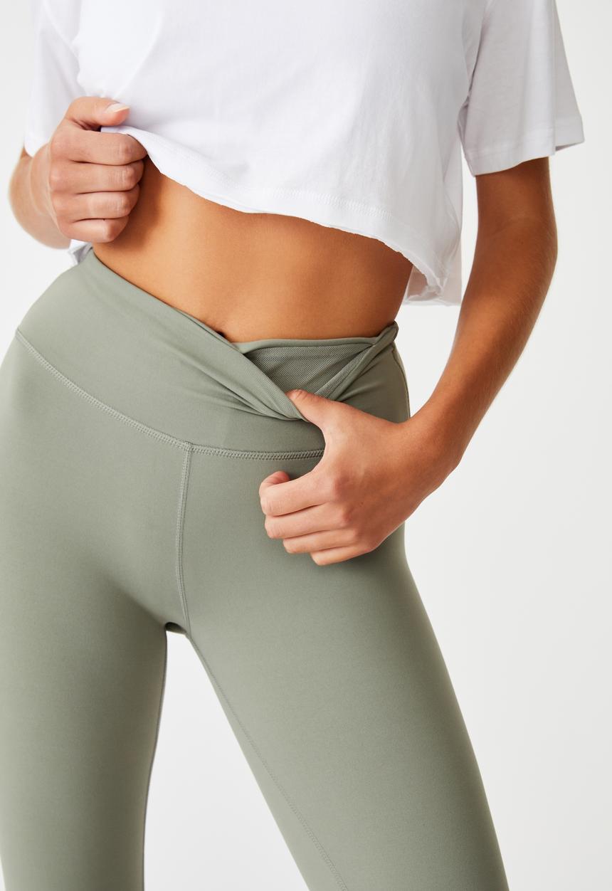 Cotton On - Active core tight - core steely shadow