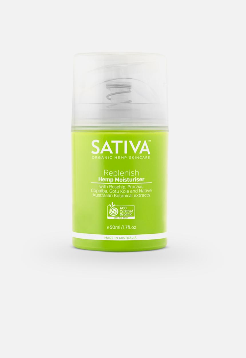 SATIVA - REPLENISH Organic Hemp Moisturiser