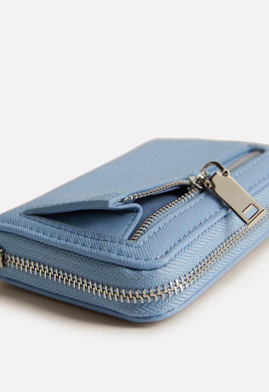 MANGO - Wallet bolan - medium blue