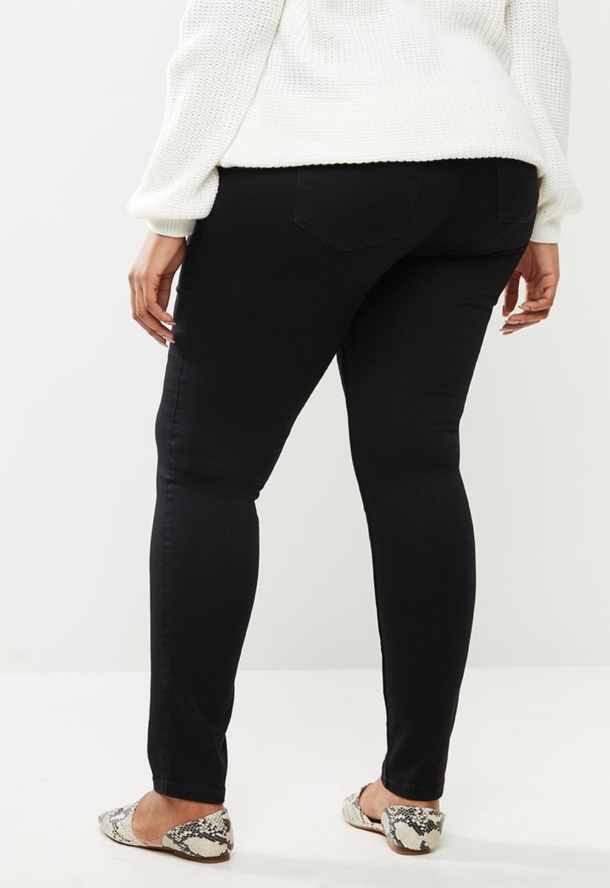 Vero Moda - Plus sevencurve nw shapeup jeans - black 