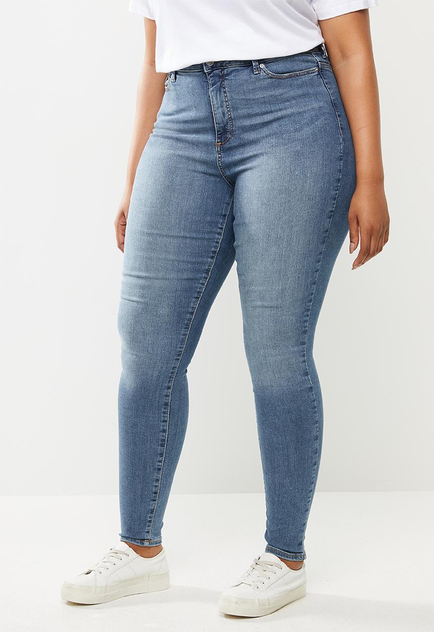 Vero Moda - Plus sophiacurve hr skinny jeans - blue
