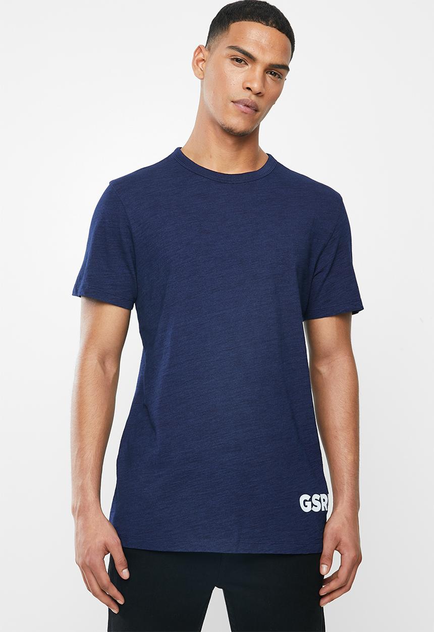 G-STAR - Originals logo gr tee - navy