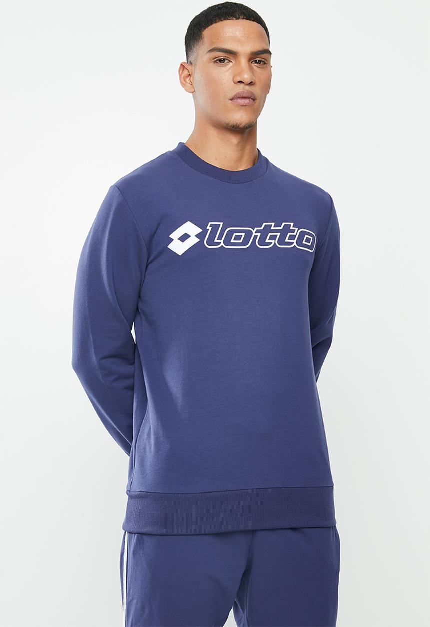 lotto - Smart sweat crew logo - navy