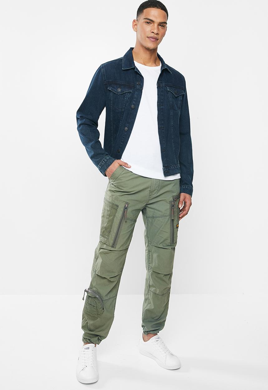 G-STAR - Arris straight tapered jeans - green