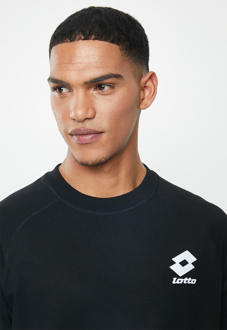 lotto - Smart sweat crew - black