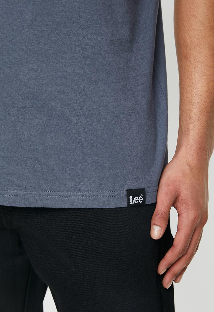 Lee  - Block tee - blue