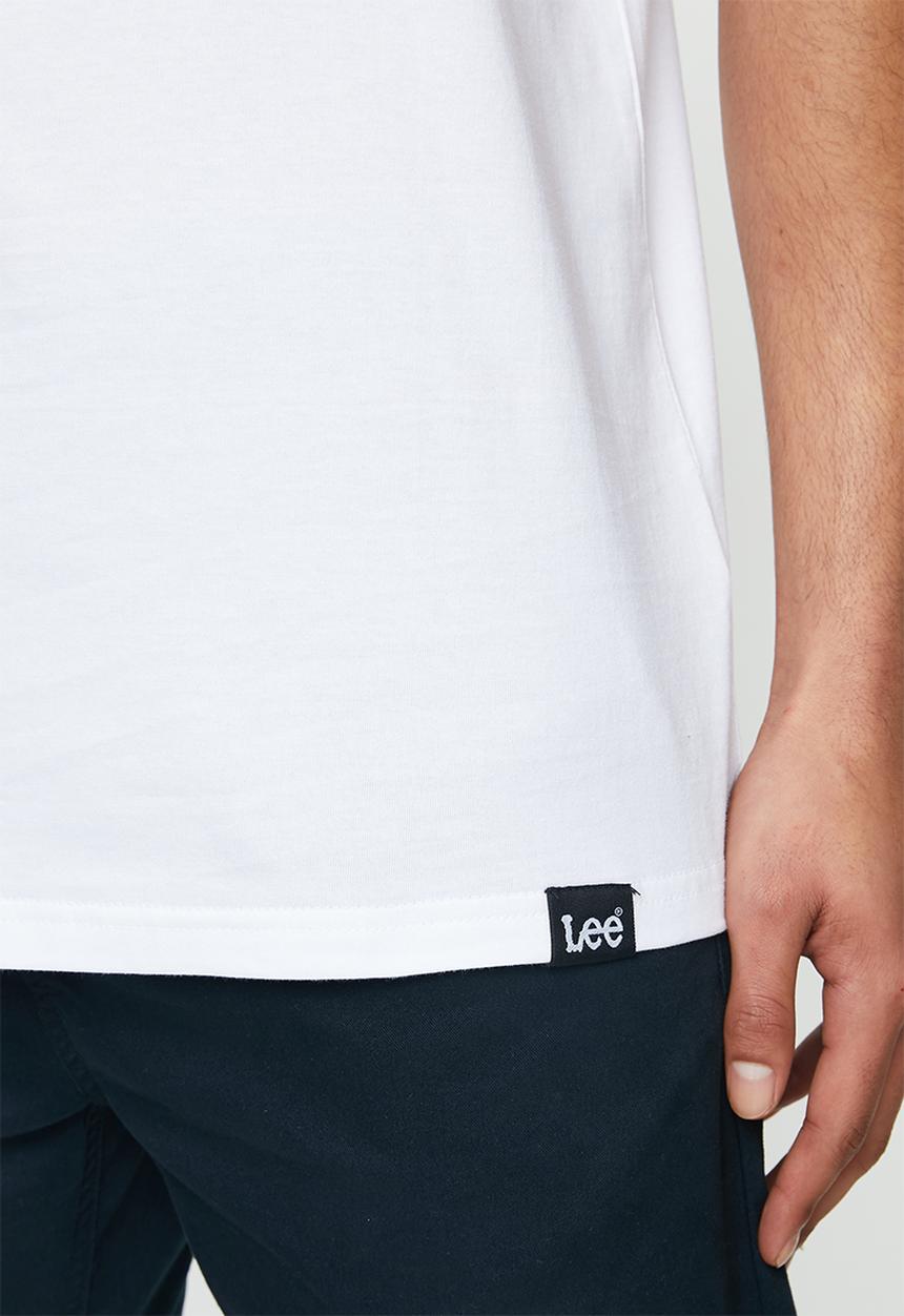 Lee  - Block it out lee tee - white