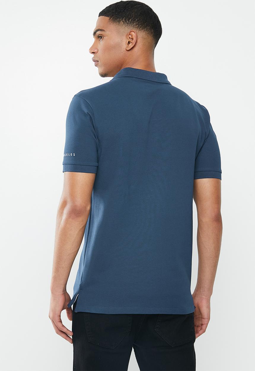 GUESS - Short sleeve fashion polo - voy blue