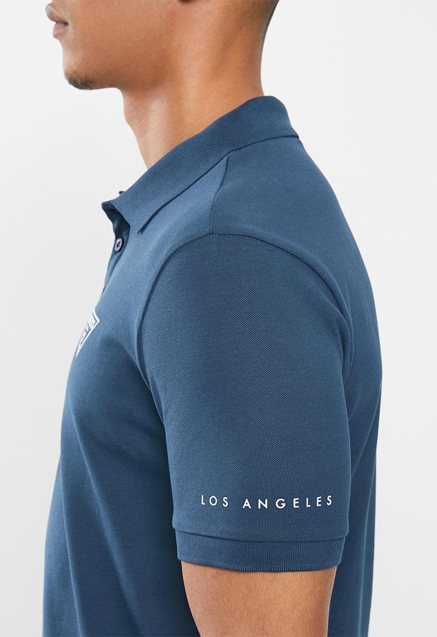 GUESS - Short sleeve fashion polo - voy blue
