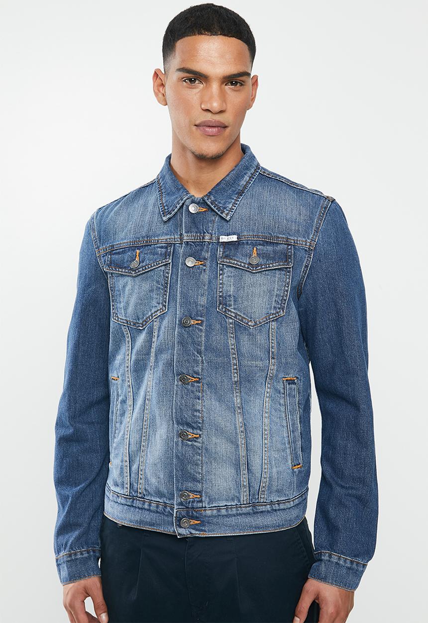 GUESS - Denim jacket - blue 