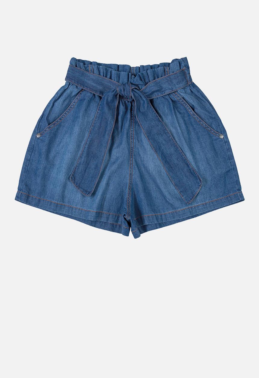 Gloss - Girls denim shorts - blue