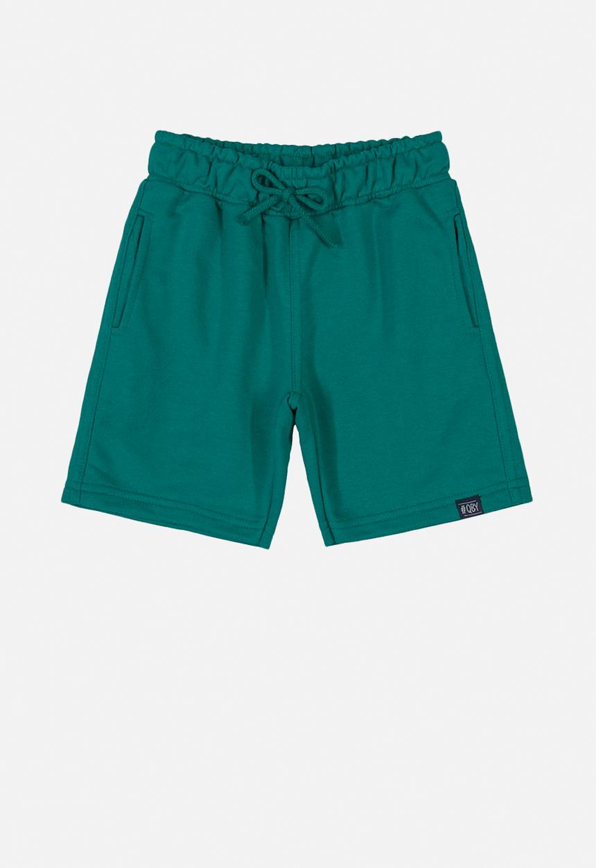 Quimby - Teen boys bermuda shorts - green