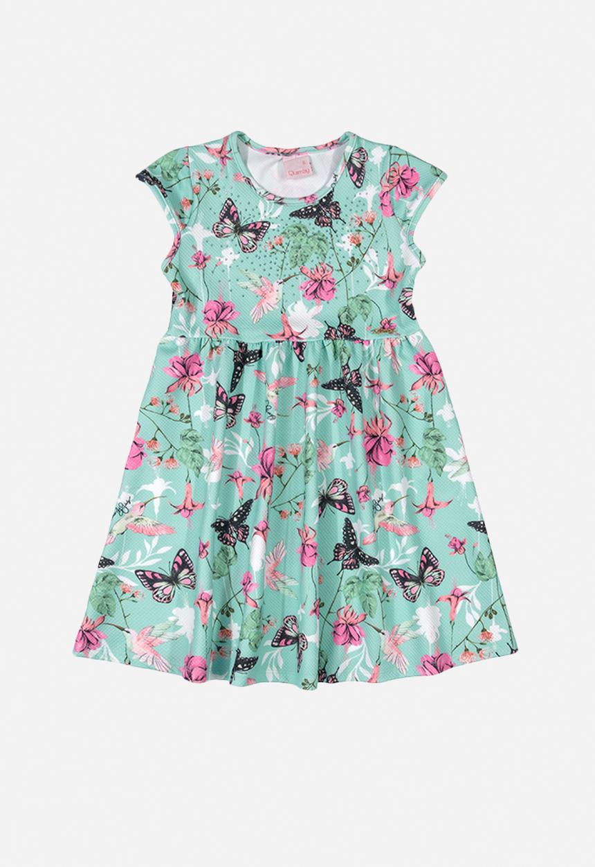 Quimby - Butterfly dress - multi 