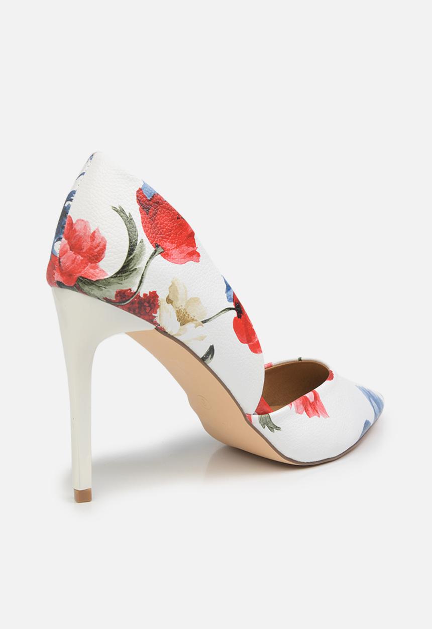 Madison® - Iniko court - white & blue floral