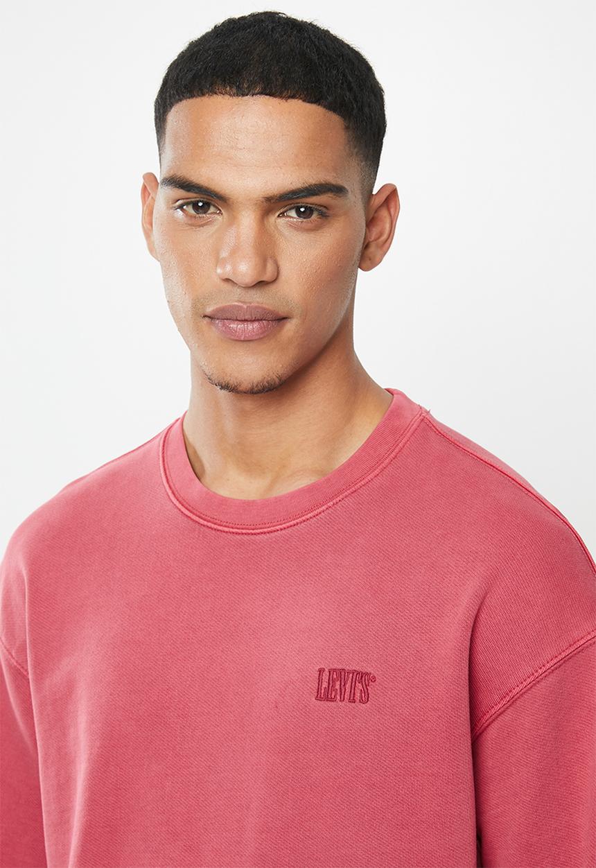 Levi’s® - Authentic logo crewneck authentic logo sweat - red