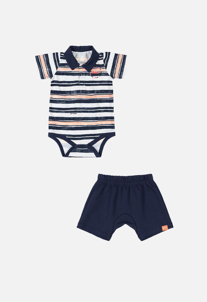 Quimby - Bodysuit & shorts set - multi 