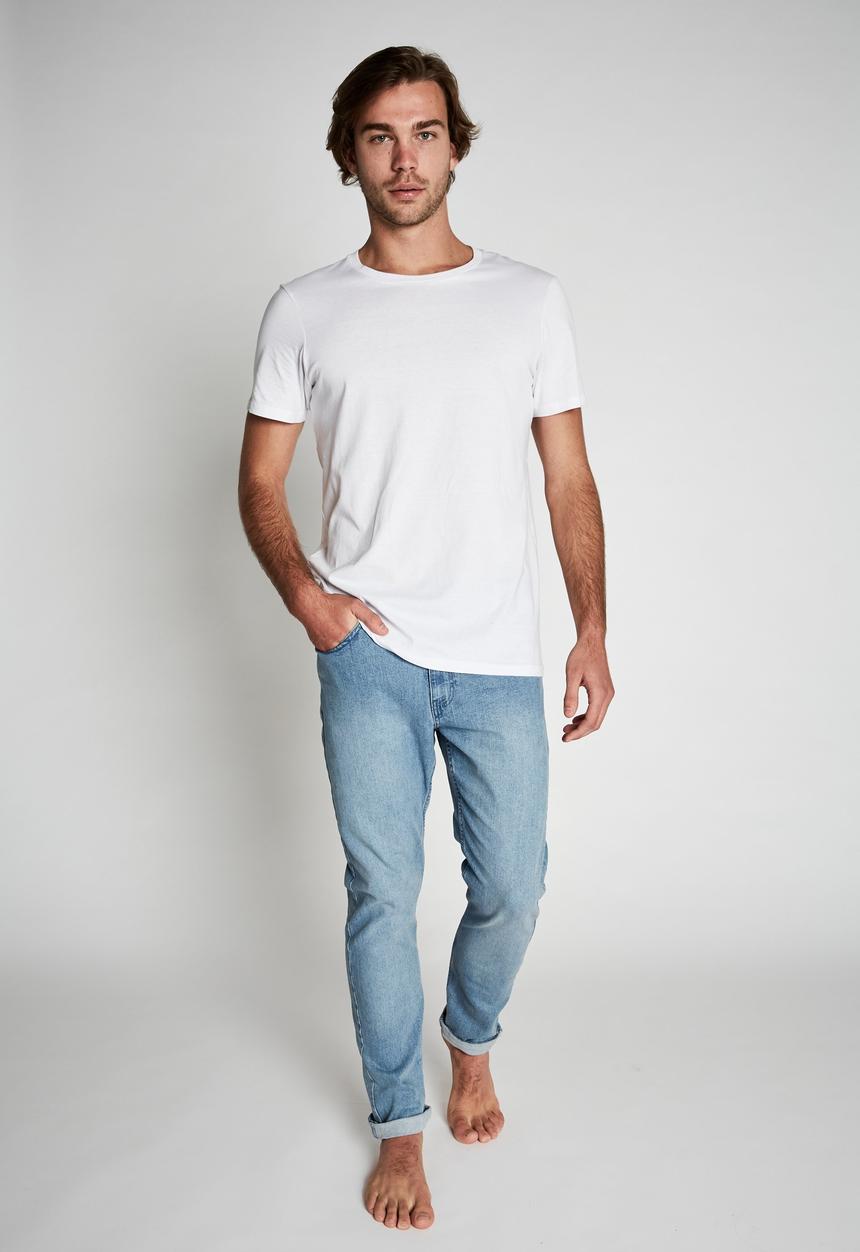 Cotton On - Tapered leg jean - mid blue