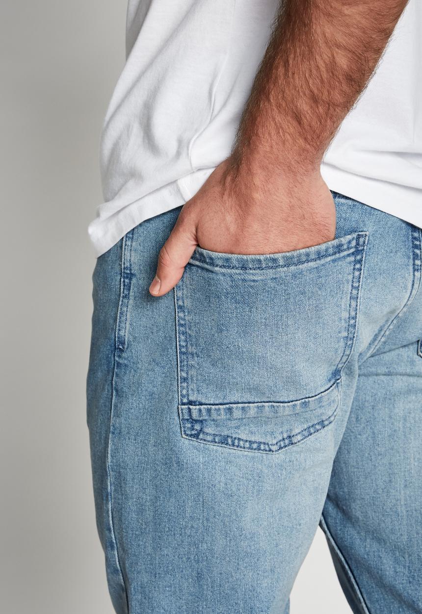 Cotton On - Tapered leg jean - mid blue